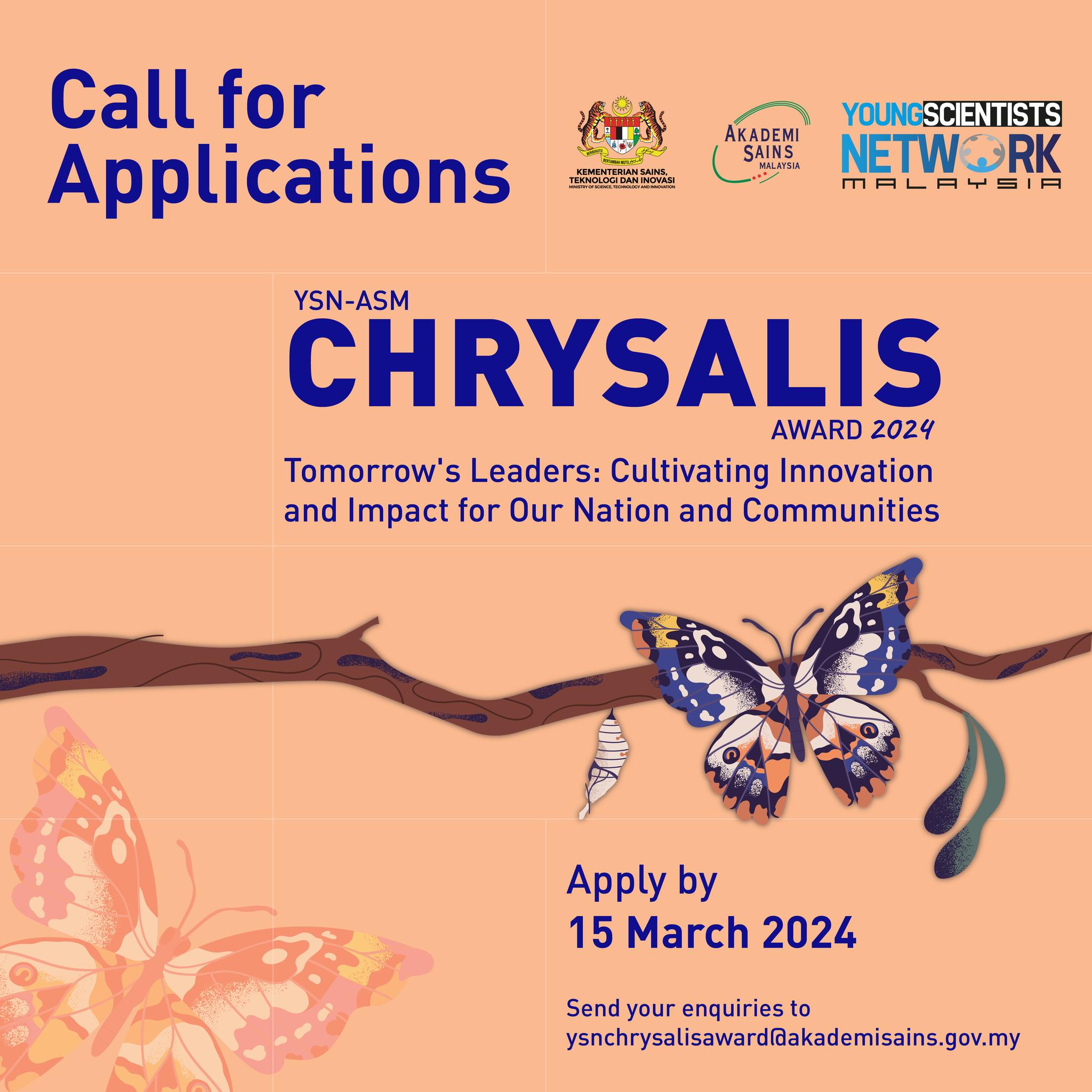 ysn-asm chrysalis award