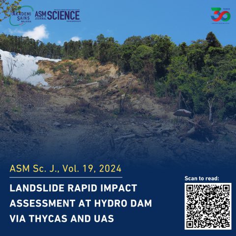 asm science journal, landslides, drones, kenyir dam, tnb, mysa