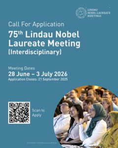 75th Lindau Meeting Interdisciplinary (2026)