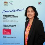 dr ravigadevi royal society