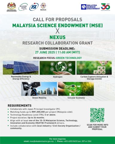 MSE, NEXUS, Research Collaboration, JST