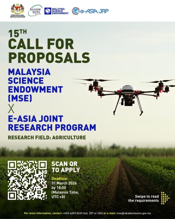 e-asia joint research, malaysia science endowment