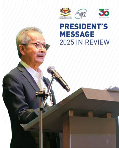 ASM, president's message, 2025 in review, akademi sains malaysia