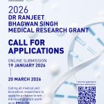 ranjeet bhagwan singh, RBS, medical research, biomedical, biomedicine, research grant
