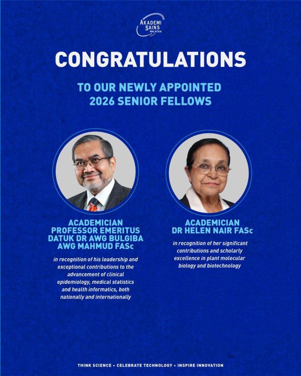 ASM, senior fellow, jafri malin, helen nair