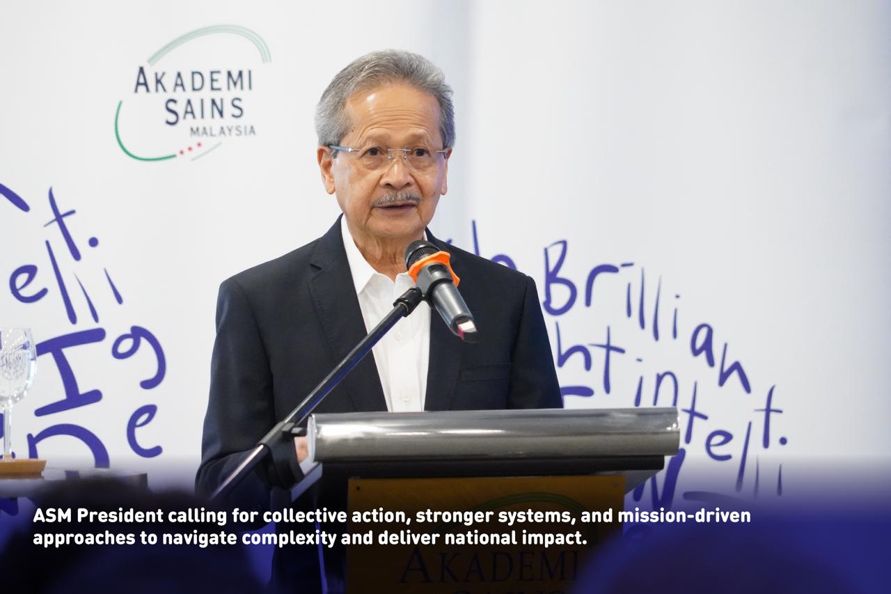 presidential address, tengku mohd azzman shariffadeen