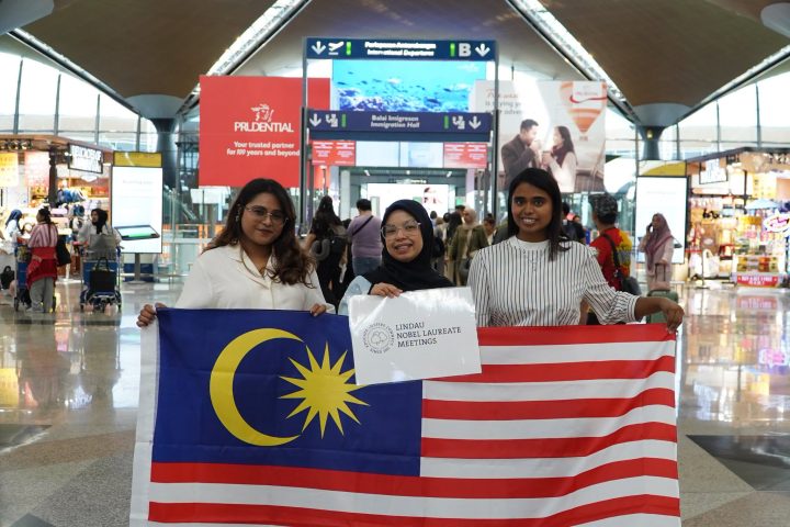 lindau nobel laureate meeting, lindau meeting, pershaanaa k manogran, nur liyana mohammed yusof, ruth naomi manuel